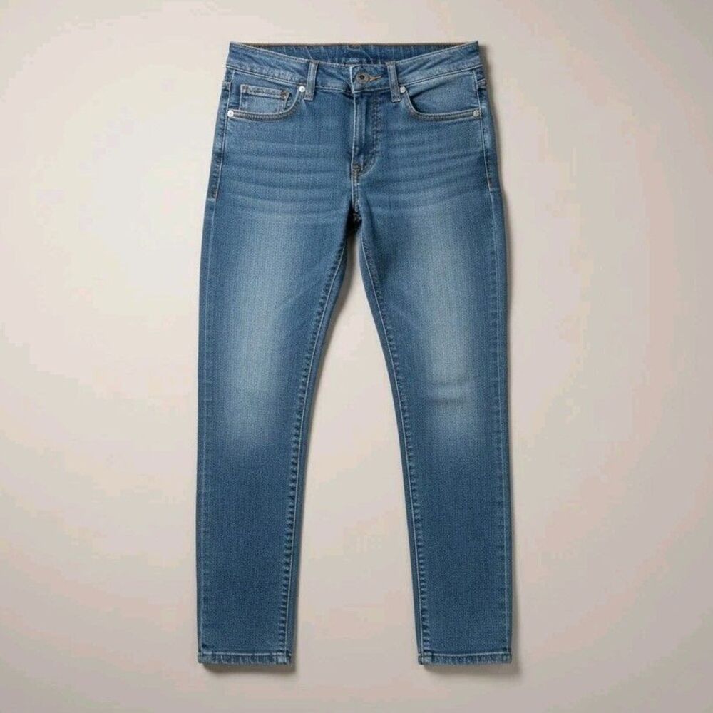 Democracy Ab Solution Womens Sz 2 Skinny Jeans Stretch Jegging Denim Soft Slim